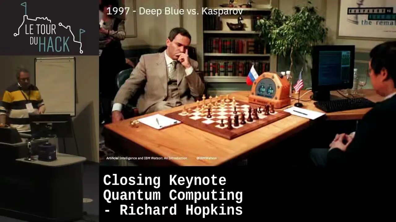 Quantum Computing and a robot dog by Richard Hopkins LTDH22 Closing Keynote