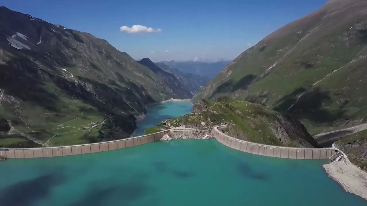 Reservoirs in Kaprun in Salzburg, Austria