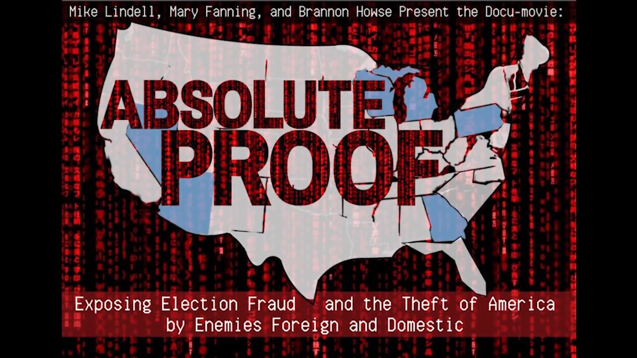 Absolute Proof that the Election 2020 was Stohlen