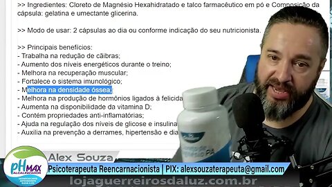 CLORETO DE MAGNÉSIO Preveni e trata a OSTEOPOROSE