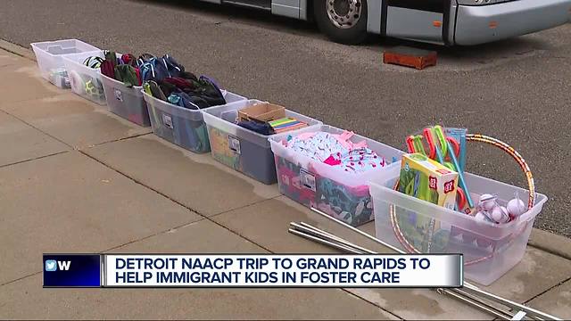 Detroit NAACP trip to Grand Rapids to help immigrant kids in foster care