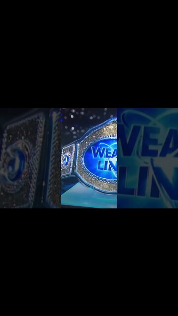 The WWE Weakest Link Title Belt! #shorts