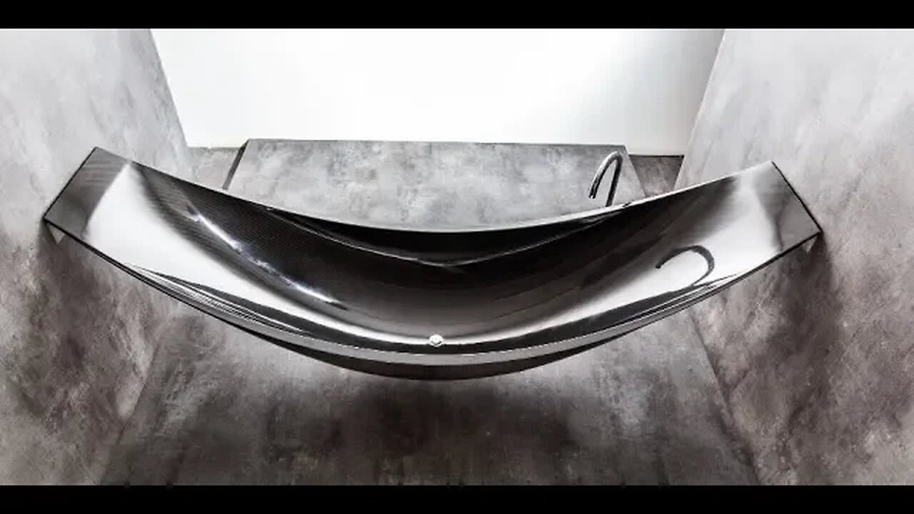 Carbon Fiber BATHTUB perfect for any carbon fiber LOVER! Made in the United Kingdom [4k]