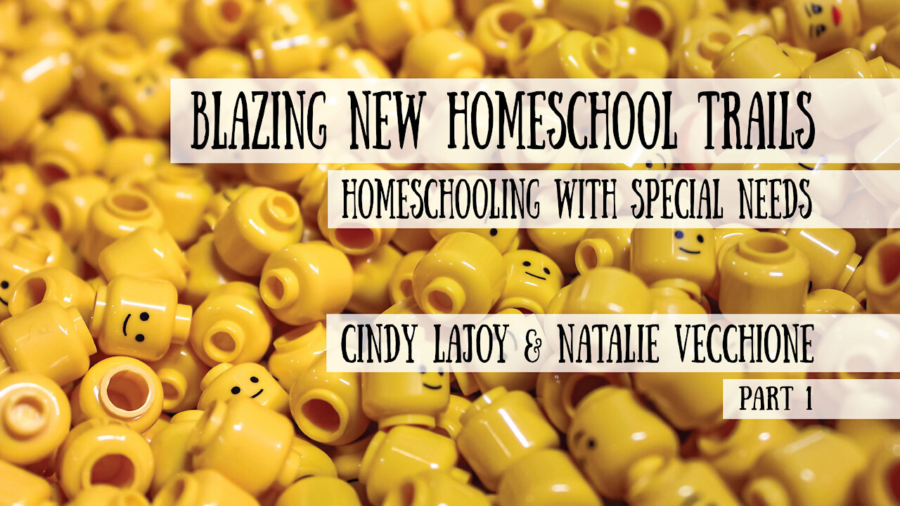 Blazing New Homeschool Trails - Cindy LaJoy & Natalie Vecchione, Part 1