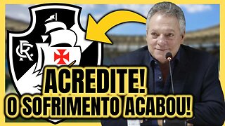 DE AGORA! ACABOU O SOFRIMENTO! TORCIDA COMEMORA! NOTICIAS DO VASCO