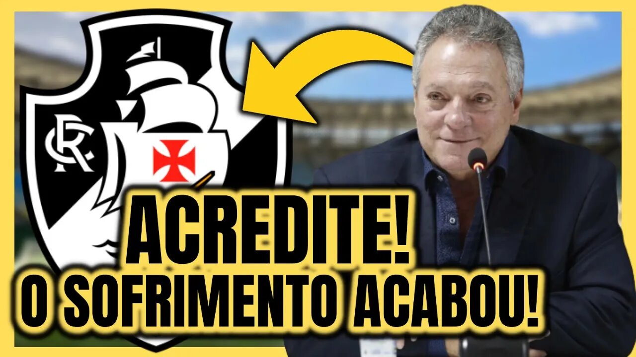 DE AGORA! ACABOU O SOFRIMENTO! TORCIDA COMEMORA! NOTICIAS DO VASCO