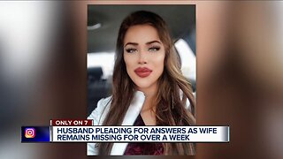 Husband of missing woman speaks out about her disappearance from Clinton Township