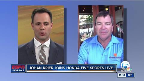 Johan Kriek joins Honda Five Sports Live to talk Wimbledon