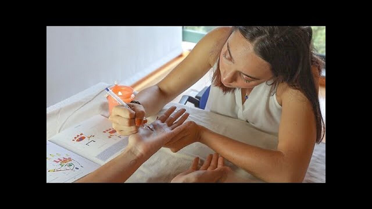 RIFLESSOLOGIA PALMARE RILASSANTE PER TE ! ASMR Roleplay