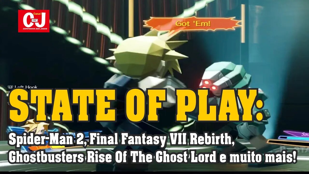 State of Play: Spider-Man 2, Final Fantasy VII Rebirth, Ghostbusters Rise Of The Ghost Lord e mais!