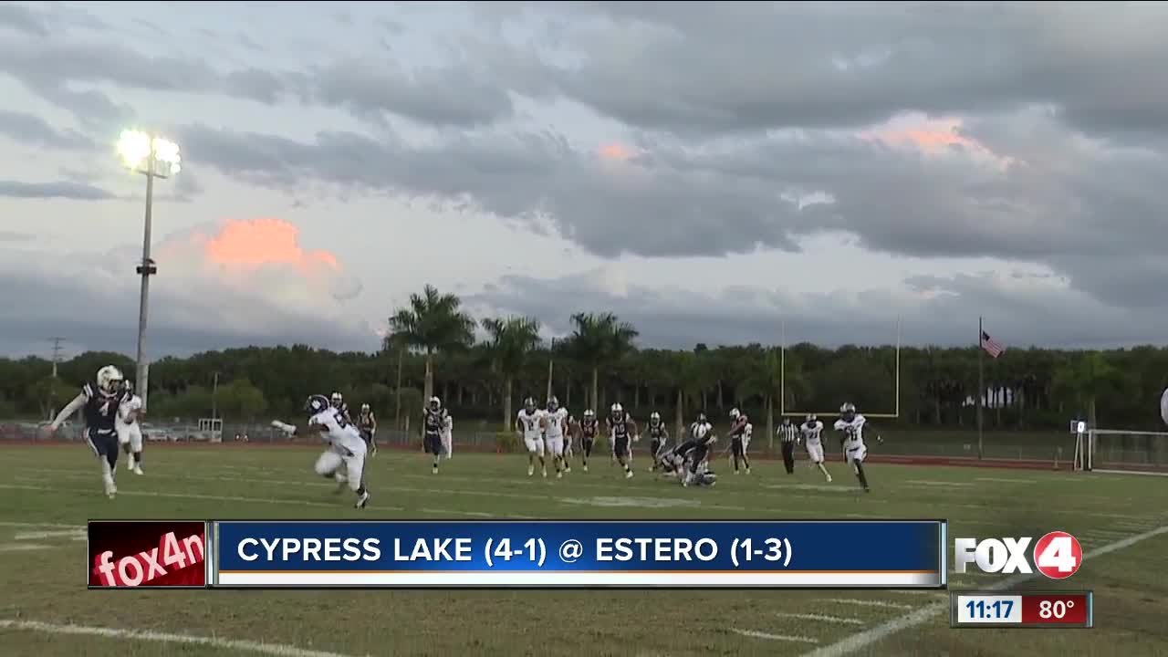 Cypress Lake Panthers at Estero Wildcats