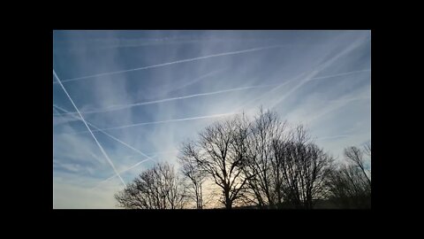 January 18, 2022 #GEOENGINEERING by #LOVECRAFT #DRONES