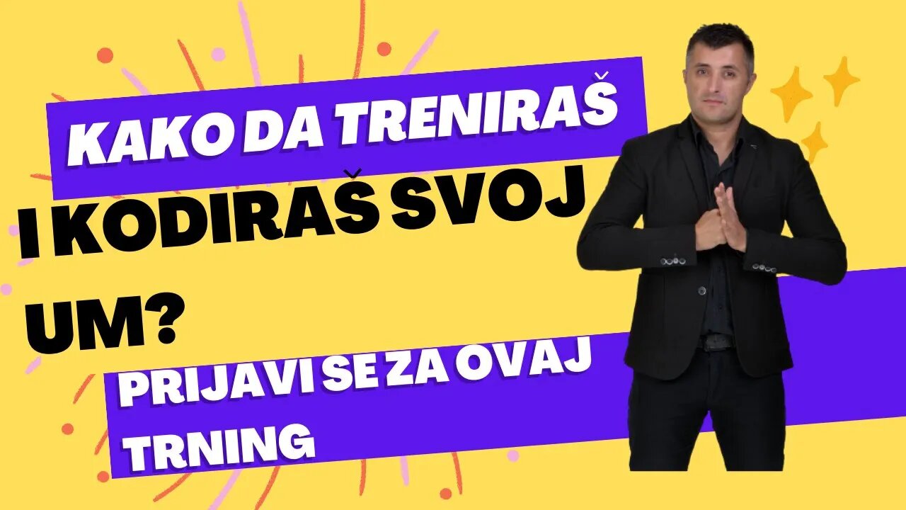 Kako da trenirate i kodirate svoj um i razbijete neke sumnje?