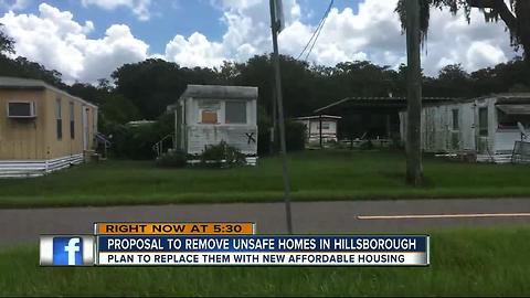 Commissioner ponders plan to redevelop mobile home parks