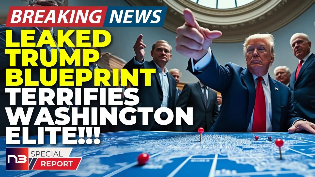 🚨BREAKING: People Are Losing It Over Trump's Secret Blueprint That Leaked And Finally We Know Why