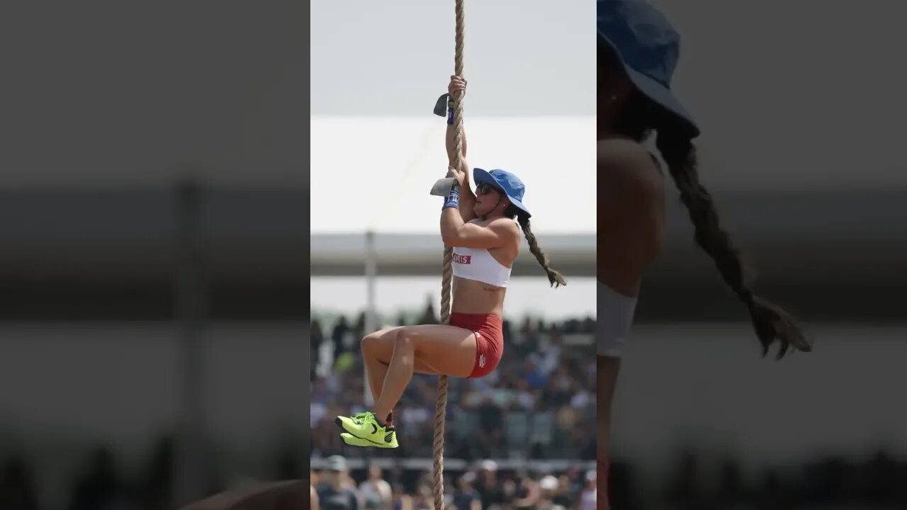 Climbing to the top #behindthescenes #thesevanpodcast #crossfitgames #crossfit #alexisraptis