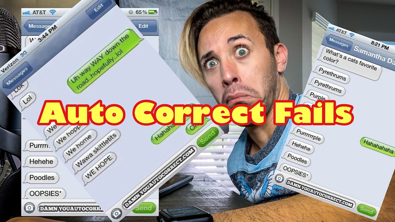 Auto Correct Fails!!! Reaction