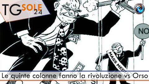 TgSole24 - 23 aprile 2021 - Le quinte colonne fanno la rivoluzione contro l’Orso