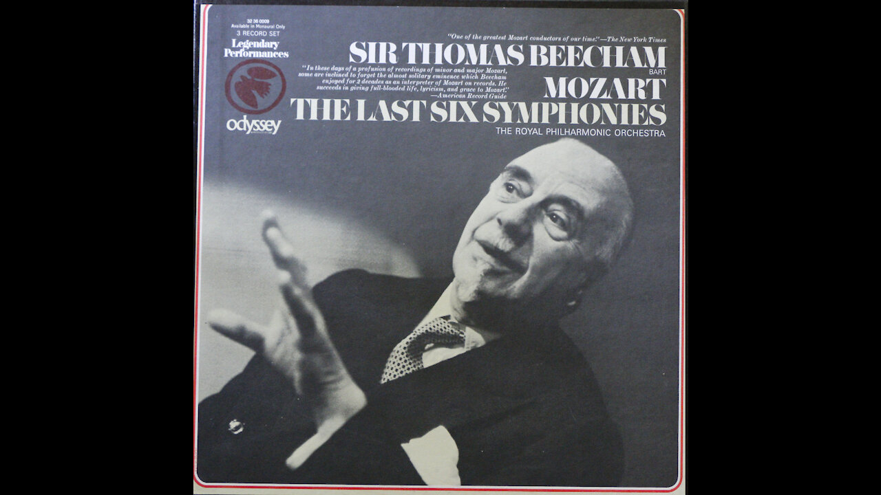 Mozart - Symphony No 36 in C Major, Linz. K.425 - Sir Thomas Beecham, Royal Philharmonic Orchestra