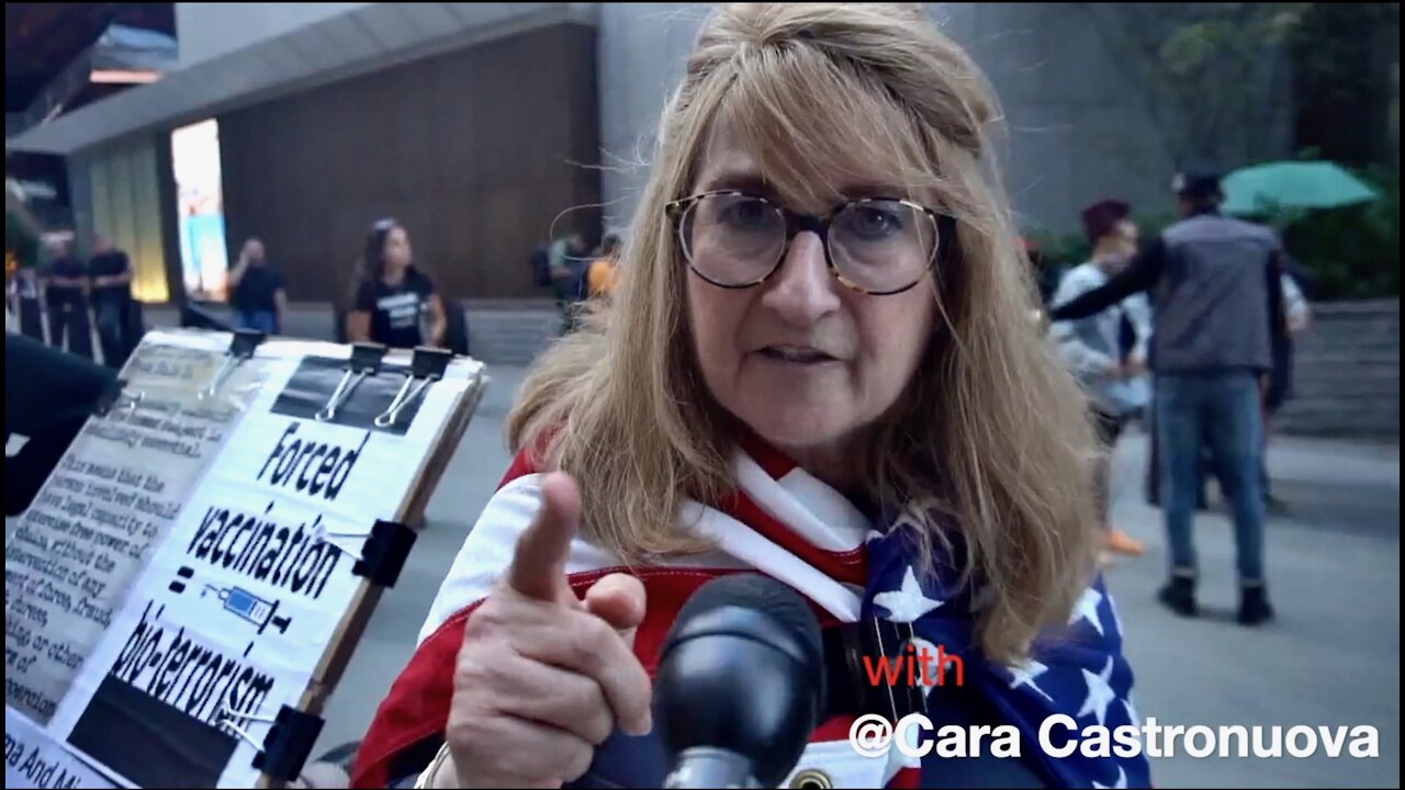 Fake News Protest at CNN!! New Yorkers speak their mind at CNN Protest!