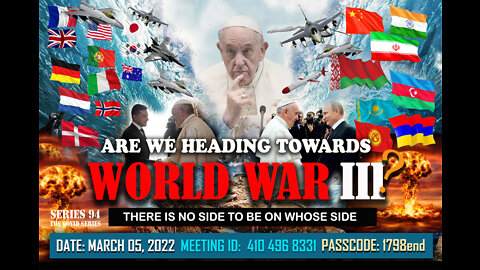 ARE WE HEADING TOWARDS WORLD WAR III ?