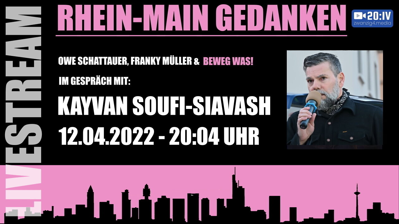 Rhein Main Gedanken 071-Beweg Was! Im Gespräch mit Kayvan Soufi-Siavash (ehemals Ken Jebsen)