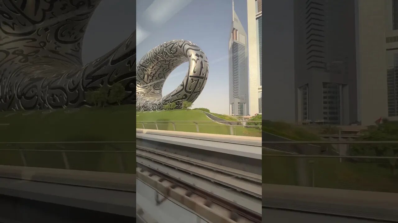 Dubai Museum Metro View 🇦🇪 #shorts #travel #dubai #reels #webseries #short #uae #nature #metro #if