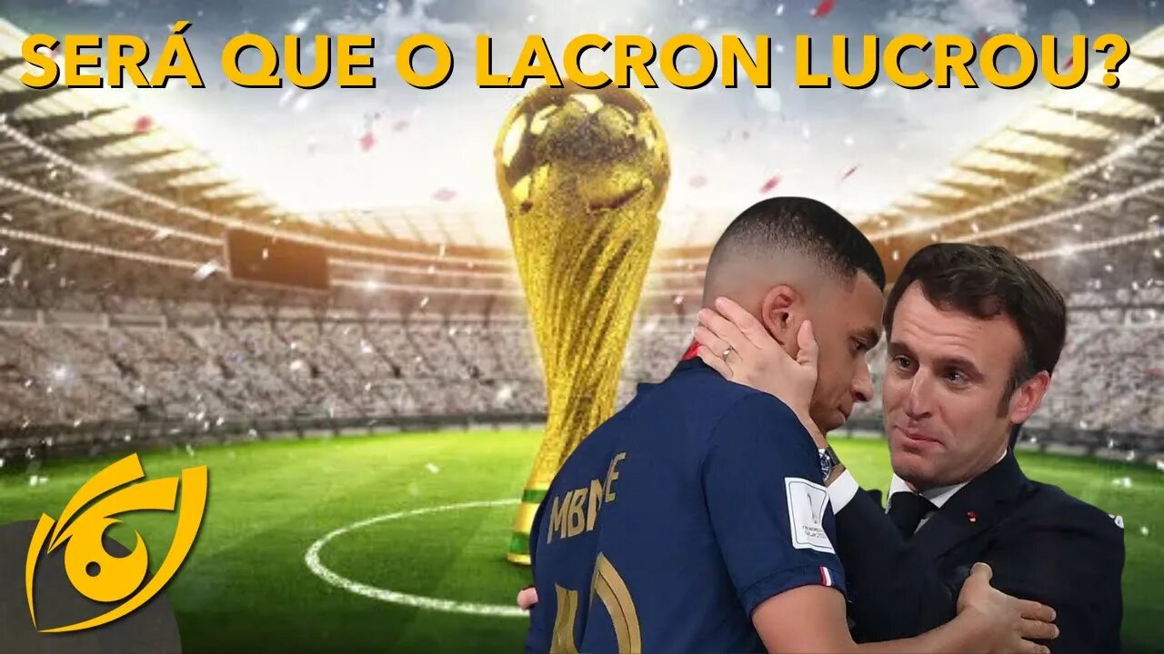 MACRON tenta LACRAR na Copa do Catar, será que ele LUCROU?