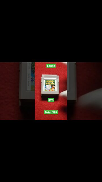 $100 Nintendo Game Boy Video Game collection community challenge