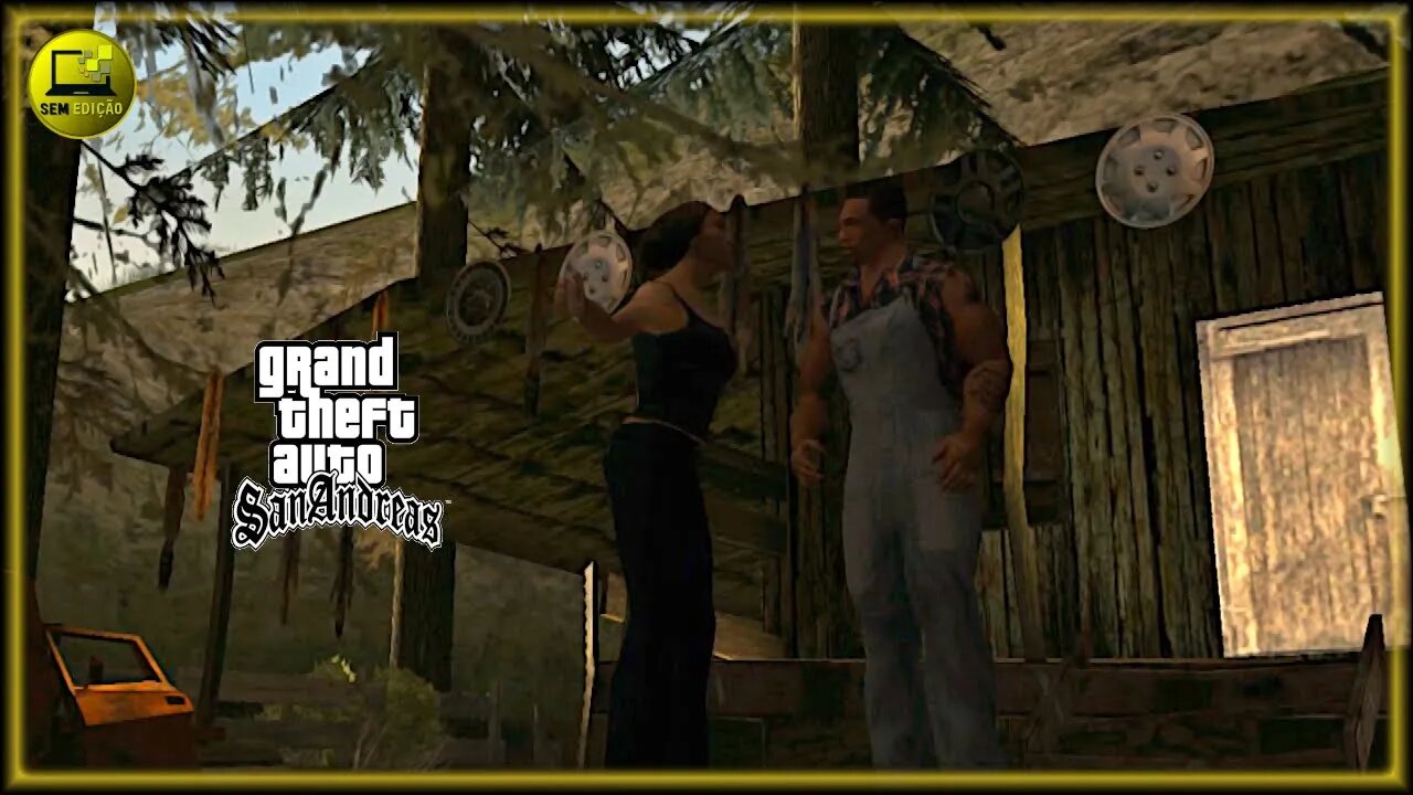 GTA SAN ANDREAS PC DUBLADO PT BR COM GRÁFICO DE PLAY 2 #21 #semedissaum #GTA #pc