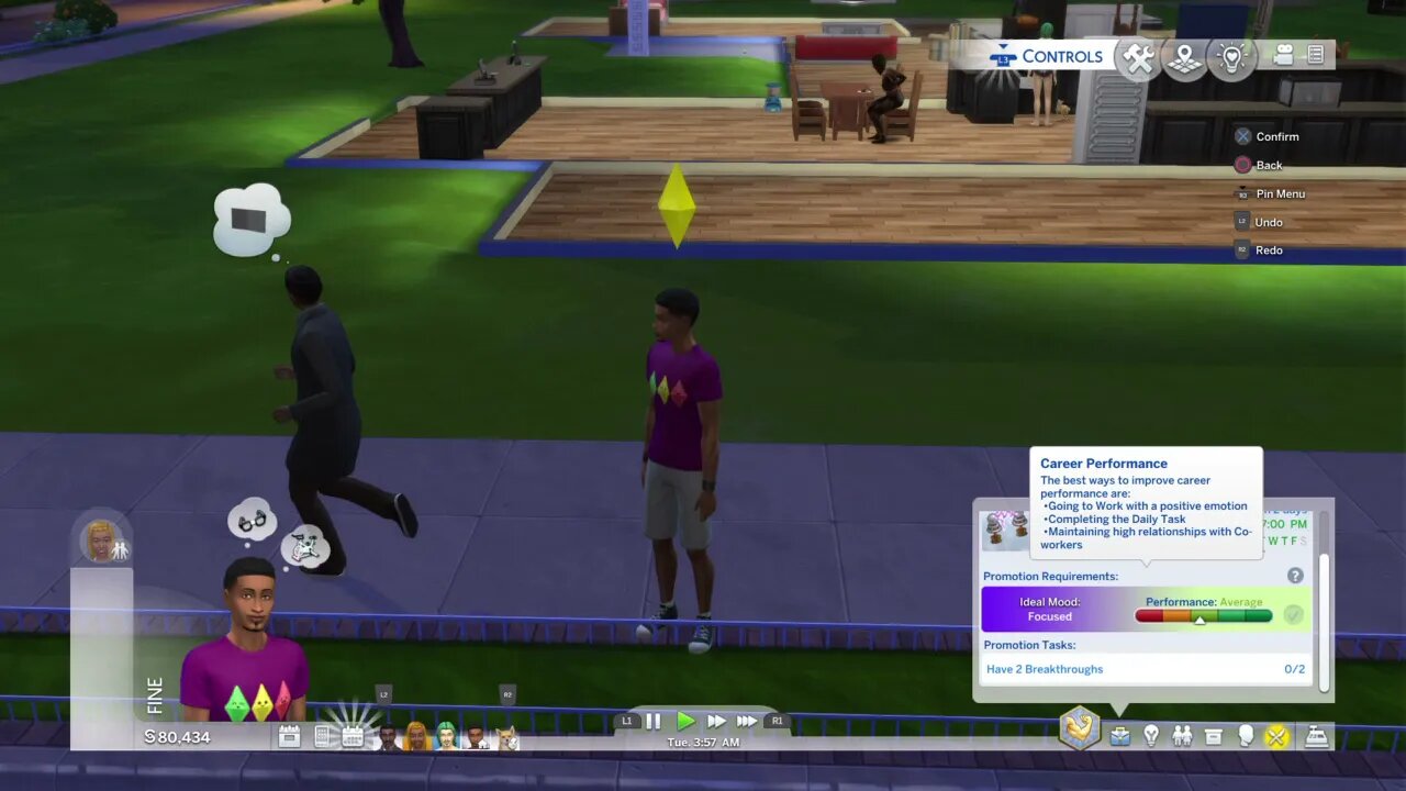 Sims 4| Part 12| Dee the athlete