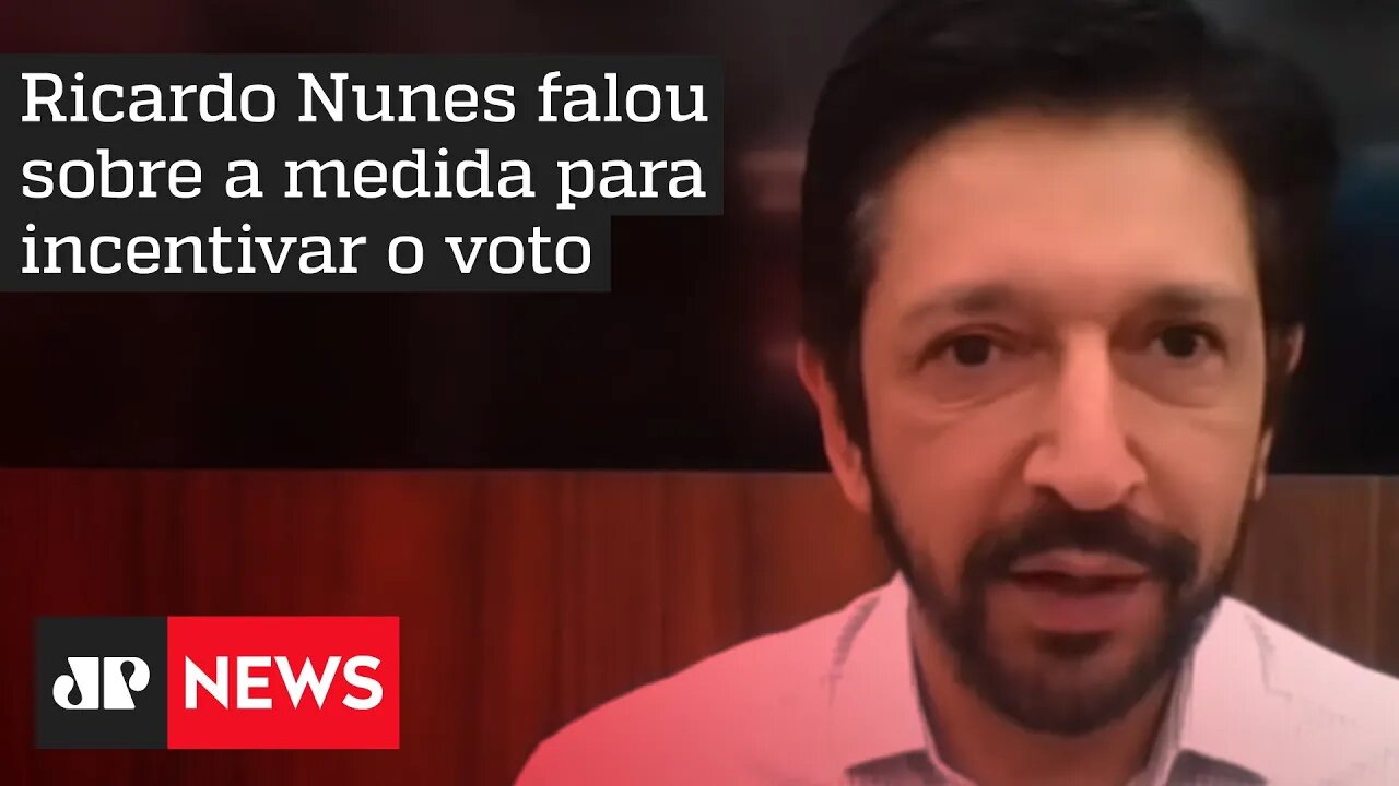 Com passe livre, prefeito de SP espera menor abstenção nas urnas: “Transporte não é o vilão”