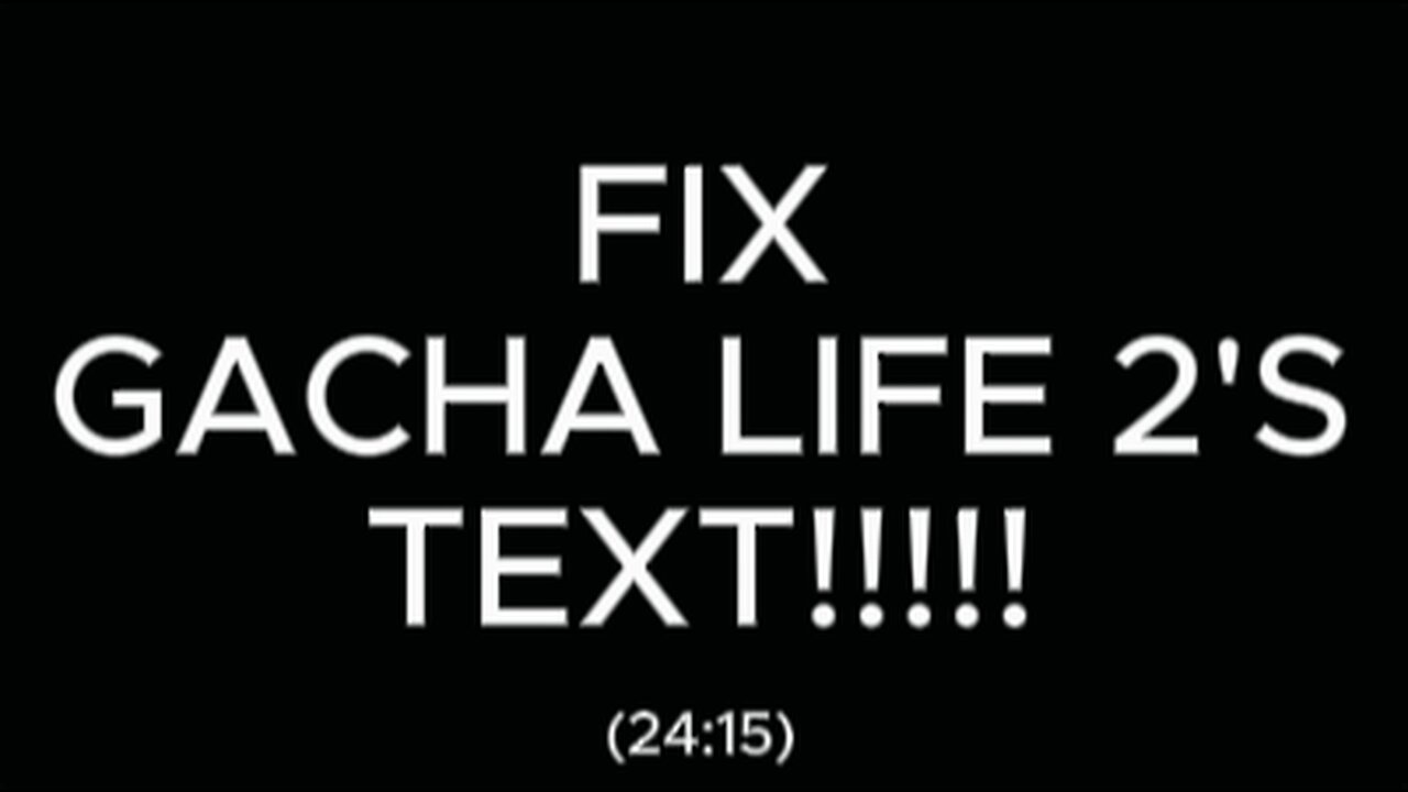 Help!!! Gacha Life 2 #gachalife2bugs #help #bugs