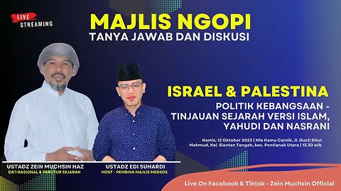 Palestina dan Israel dalam Tinjauan Sejarah Tiga Agama Besar - MAJLIS NGOPI