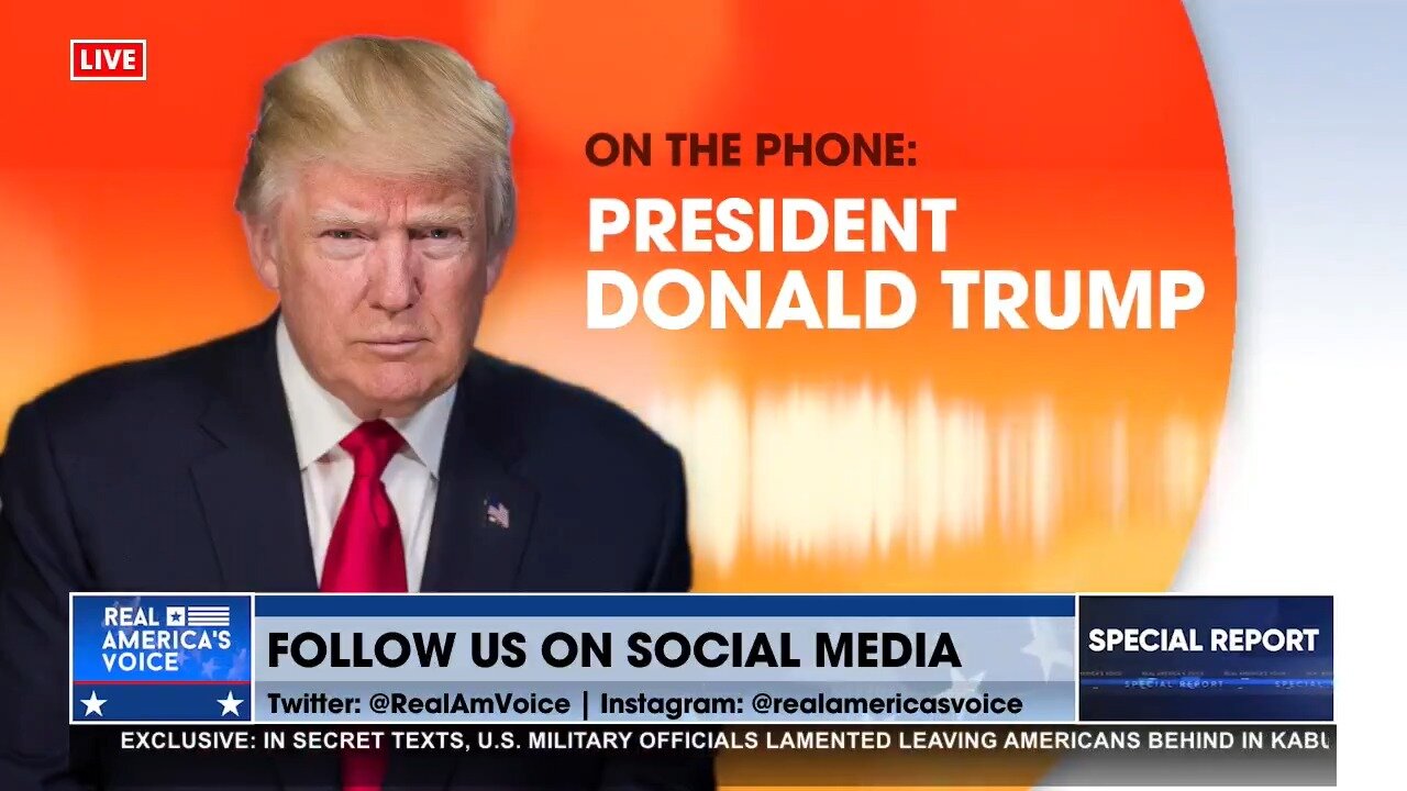 Hear President Donald Trump's indignation at the destruction on our American economy.