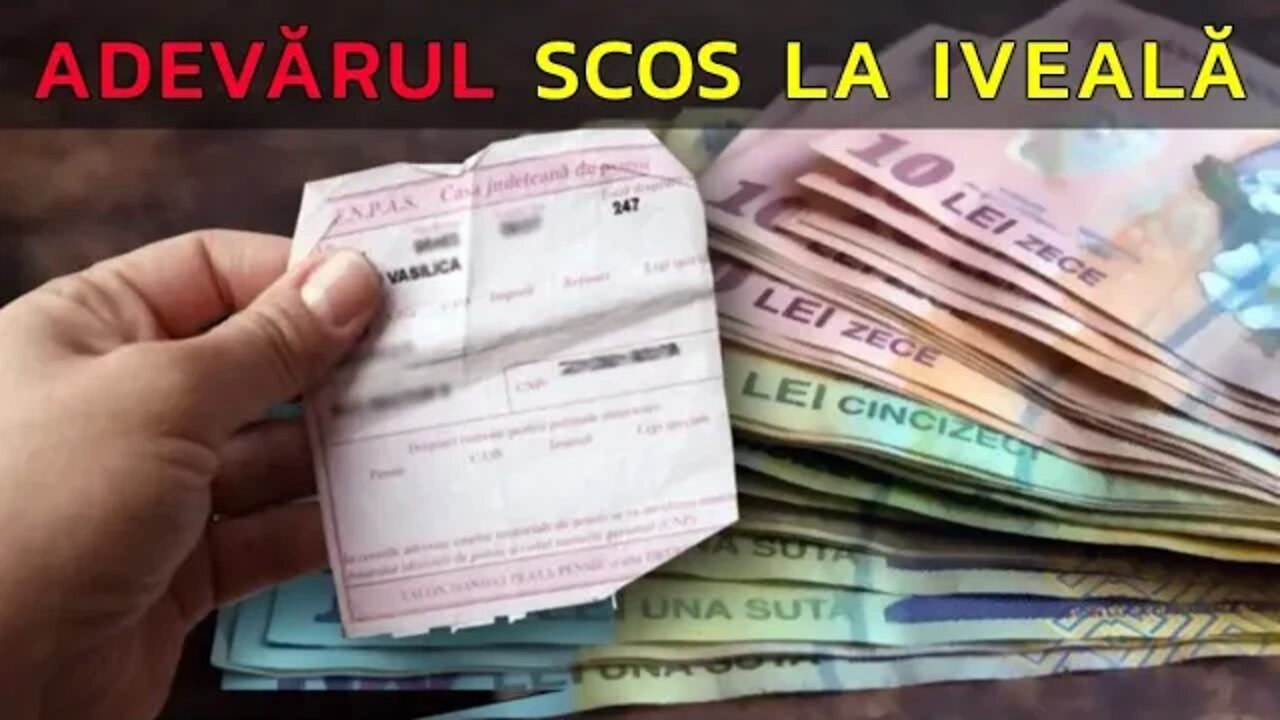 ”GUVERNUL POATE MĂRI PENSIILE MÂINE CU...”