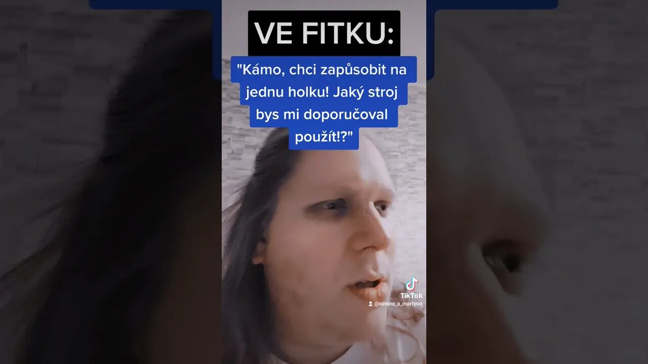 VE FITKU: Jaký stroj použít, abys zapůsobil na svojí CRUSH? 🤣 #funny #tiktok #shorts