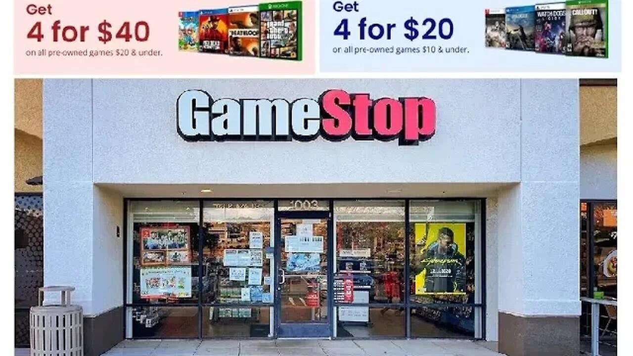 GAMESTOP SALE