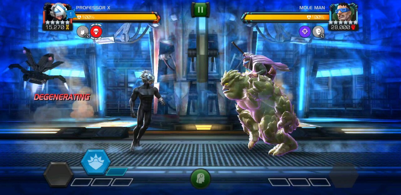 Mcoc, Professor X vs Mole Man!