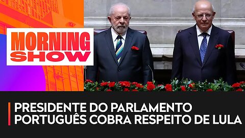 Lula é alvo de protestos de deputados da direita em Portugal