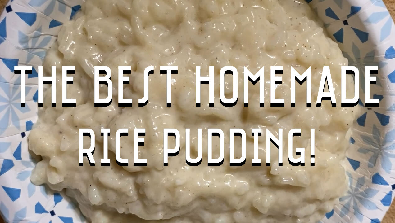 Homemade Rice Pudding