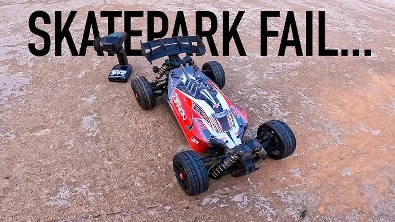 First Time at the Skatepark with the ARRMA TYPHON 3S