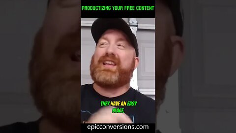 Productizing your free content... #internetmarketing #podcast