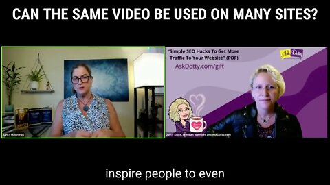 Can the Same Video be Used on Many Sites?
