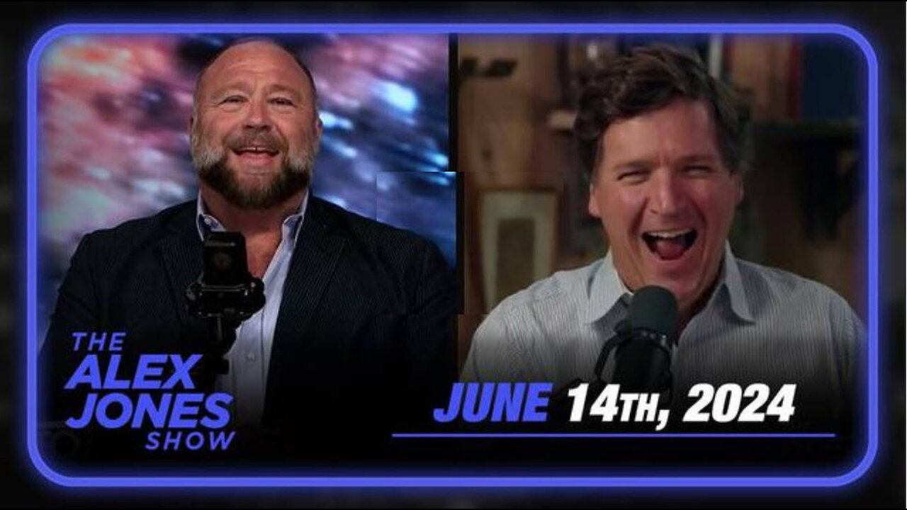 MUST WATCH: Tucker Carlson, Russell Brand Join Alex Jones For LAST Broadcast? FULL SHOW 6/14/24