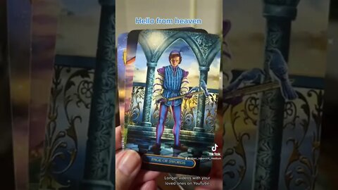 Hello from Heaven tarot message