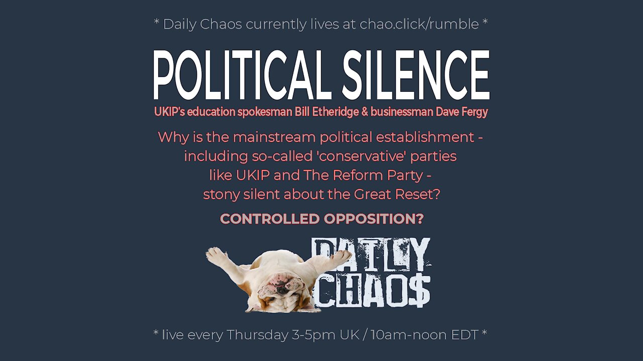 POLITICAL SILENCE ~ Daily Chaos