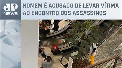 Suspeito de matar homem em shopping na Zona Oeste do RJ é preso