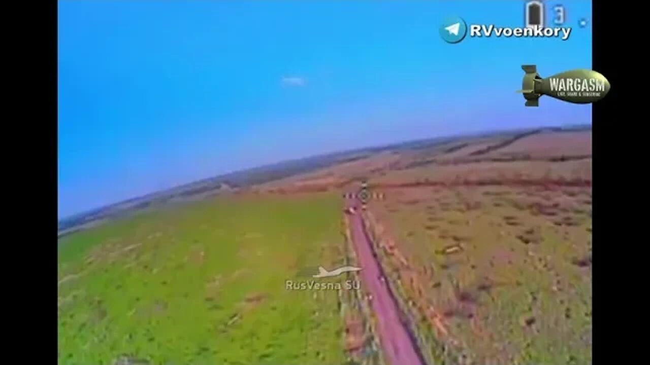 Russian FPV drone hits Turkish made 'Kirpi' MRAP at Vremevsky ledge