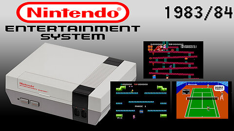 Nintendo NES - Games Chronology 1983 - 1984